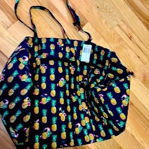 Vera Bradley travel duffel new with tags never used